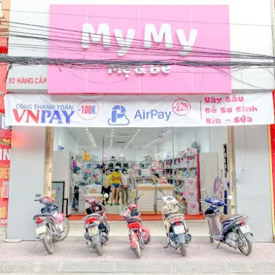 cửa hàng bỉm sữa, đồ sơ sinh mymy mẹ  bé - cửa hàng tổng hợp