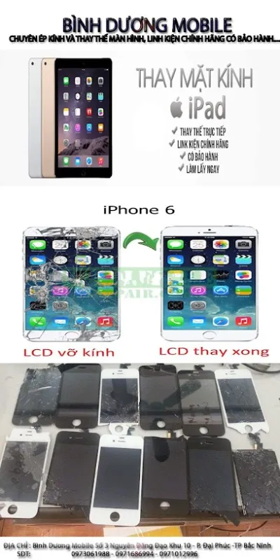 cửa hàng bình dương mobile - cửa hàng điện thoại di động