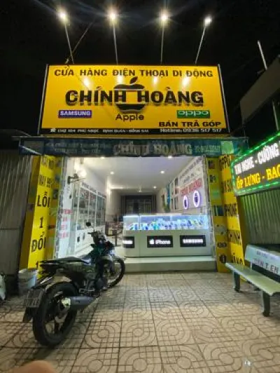 của hàng điện thoại di động chính hoàng - cửa hàng điện thoại di động