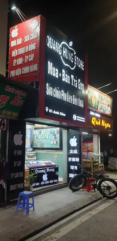 cửa hàng điện thoại di động quang hưng. 61 anh đào - cửa hàng điện thoại di động
