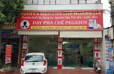 cửa hàng nguyên liệu pha chế thái bình - nam định 781 lý bôn cafe  trà sữa - cửa hàng