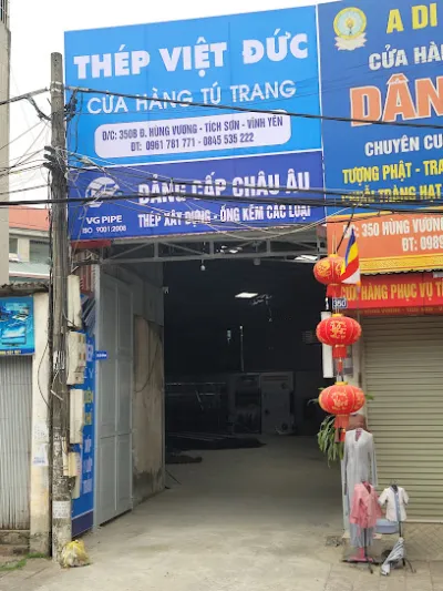 cửa hàng sắt thép tú trang - cửa hàng vật liệu xây dựng
