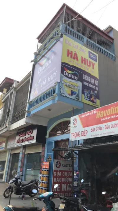 cửa hàng sơn dulux hà huy - cửa hàng vật liệu xây dựng