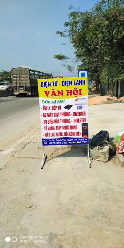 cửa hàng sữa chửa điện tử - điện lạnh văn hội - cửa hàng bán đồ điện tử