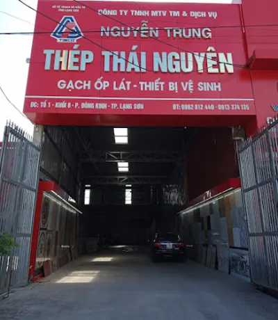 cửa hàng thép thái nguyên- nguyễn trung - cửa hàng vật liệu xây dựng