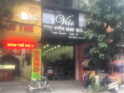 cửa hàng vải hoàn thể - cửa hàng
