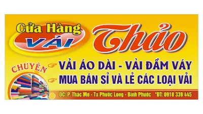 cửa hàng vải thảo - cửa hàng quần áo