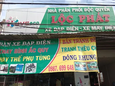 cưa hàng xe đạp điện lộc phát cổ cò - cửa hàng xe đạp