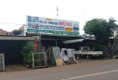cửa sắt - nhôm kính hùng - văn phòng công ty