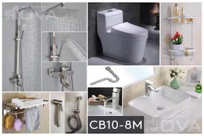 đại lý thiết bị vệ sinh nova - cửa hàng vật liệu xây dựng
