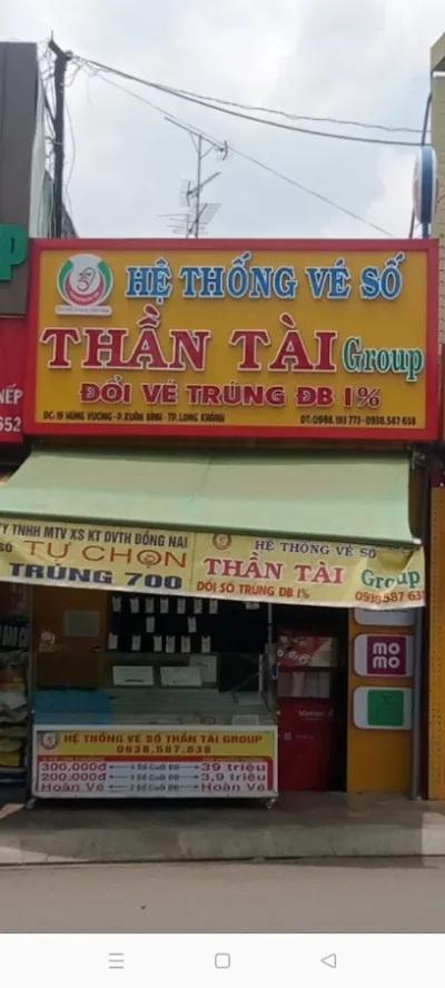 đại lý vé số thần tài 3 - văn phòng công ty