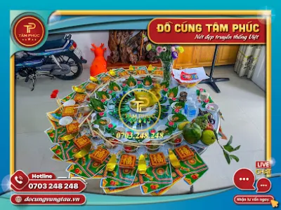 dịch vụ đồ cúng trọn gói tâm phúc vũng tàu - trung tâm tâm linh