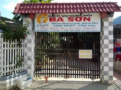 dịch vụ tiệc cưới ba sơn - nhà hàng