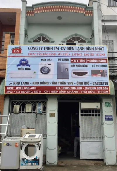 điện lạnh đình nhật chuyên sửa máy lạnh, máy giặt... tphcm - dịch vụ sửa chữa