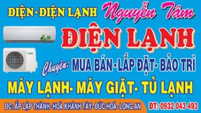 điện lạnh nguyễn tâm - dịch vụ sửa chữa máy lạnh