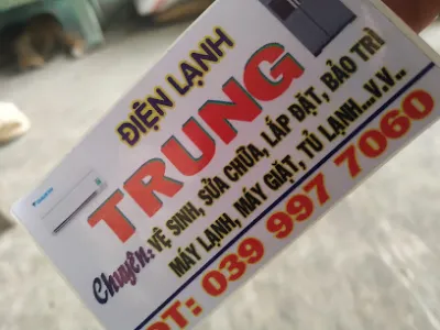 điện lạnh trung - dịch vụ sửa chữa máy lạnh