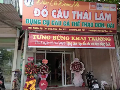 đồ câu thái lâm - cửa hàng