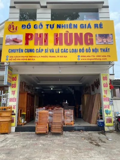đồ gỗ phi hùng bà rịa - cửa hàng nội thất