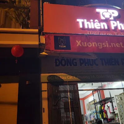 đồng phục thiên phước - xưởng đặt may in áo thun đồng phục - cửa hàng đồng phục