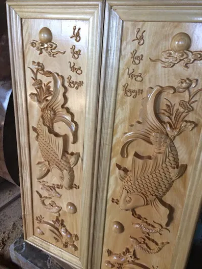 đục máy cnc - cửa hàng đồ gỗ trang trí