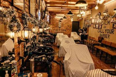 factory barber shop - tiệm cắt tóc
