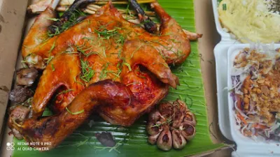 gà đốt ô thum linh an giang - khu ăn uống