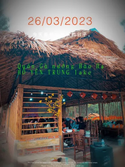 gà nướng hào hạ (picnic service / outdoor) - nhà hàng