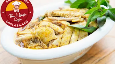 gà nướng muối ớt- thảo nguyên quán - nhà hàng