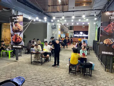 gà rán - choongman chicken - nhà hàng món gà rán đập