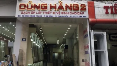 gạch men, thiết bị vệ sinh dũng hằng - cửa hàng vật liệu xây dựng