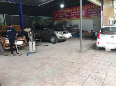 gara ô tô tấn huế - xưởng sửa chữa ô tô