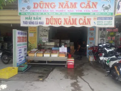 hải sản dũng năm căn - chợ hải sản