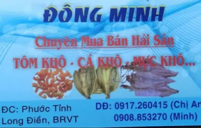 hải sản tôm khô đông minh - cửa hàng hải sản khô