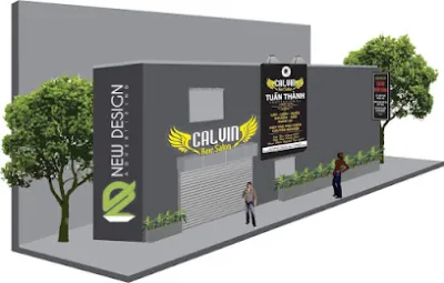 hair salon calvin tuấn thành - hiệu làm tóc