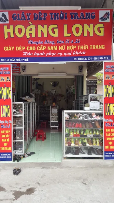 hiệu giày hoàng long - cửa hàng giày dép