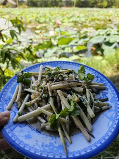 hồ câu cá ao sen - nhà hàng