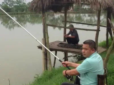 hồ câu cá giải trí b_and_b - trại câu cá