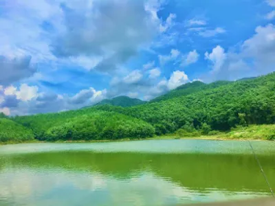 hồ câu hoàng p nam - trại câu cá