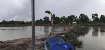 hồ câu long phạm - trại câu cá