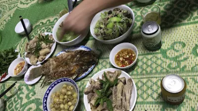 hồ câu tài chiến phi - trại câu cá