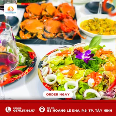 huy seafood - hải sản tây ninh - nhà hàng hải sản
