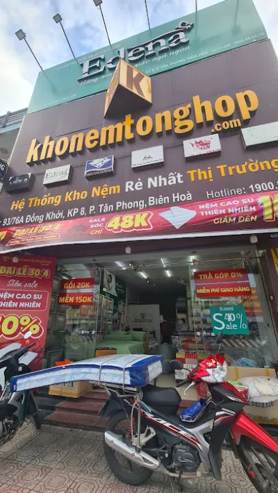 kho nệm tổng hợp - cửa hàng chăn đệm