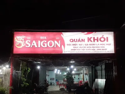 khói quán vịt quay - nhà hàng gia đình