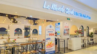 le monde steak - tttm aeon bình dương canary - nhà hàng phương tây