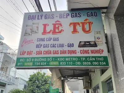 lê tú - đại lý gas - bếp gas - gạo - cửa hàng ga