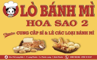 lò bánh mì hoa sao 02 - tiệm bánh