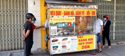 lộc ký - bánh mì, xôi heo quay, xá xíu, lạp xưởng - nhà hàng