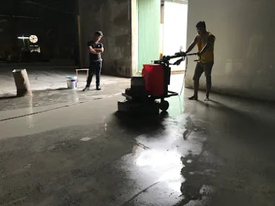 mài đánh bóng sàn bê tông quảng ngãi - dịch vụ đánh bóng sàn