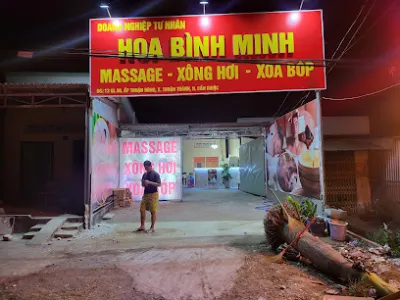 massage hoa bình minh