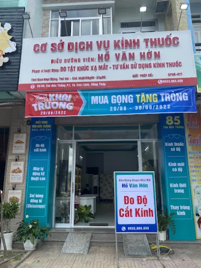 mắt kính hồ văn hớn  đd chuyên khoa mắt - cửa hàng kính mát